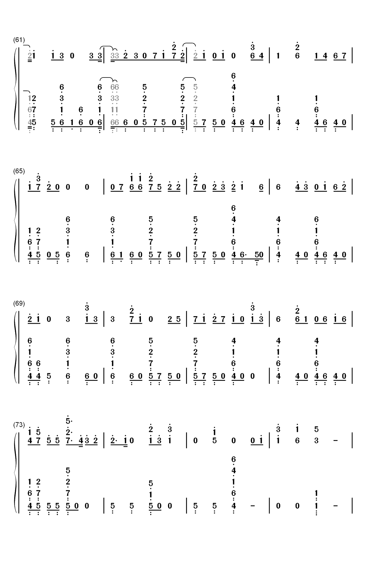 Bishops Knife Trick-Fall Out Boy双手简谱预览5