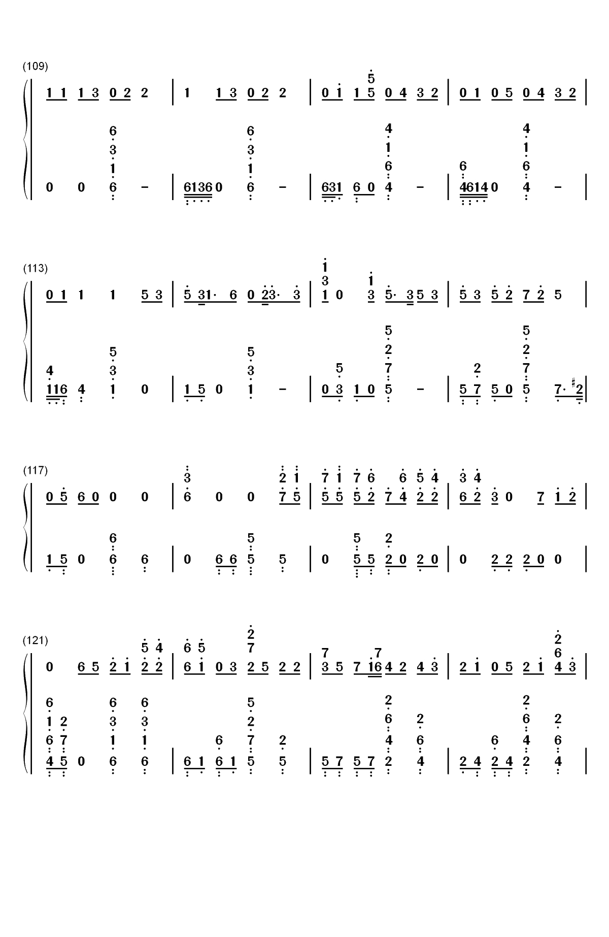 Bishops Knife Trick-Fall Out Boy双手简谱预览8