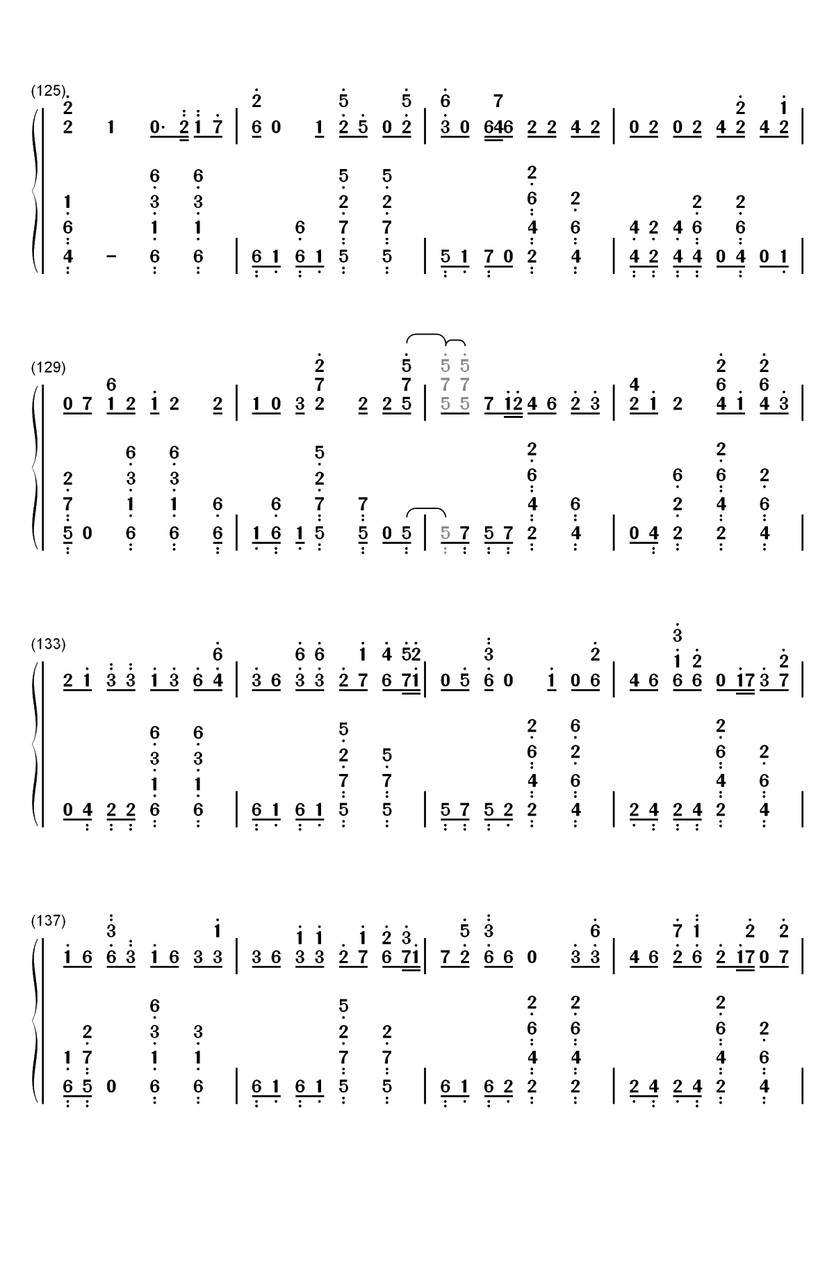 Bishops Knife Trick-Fall Out Boy双手简谱预览9