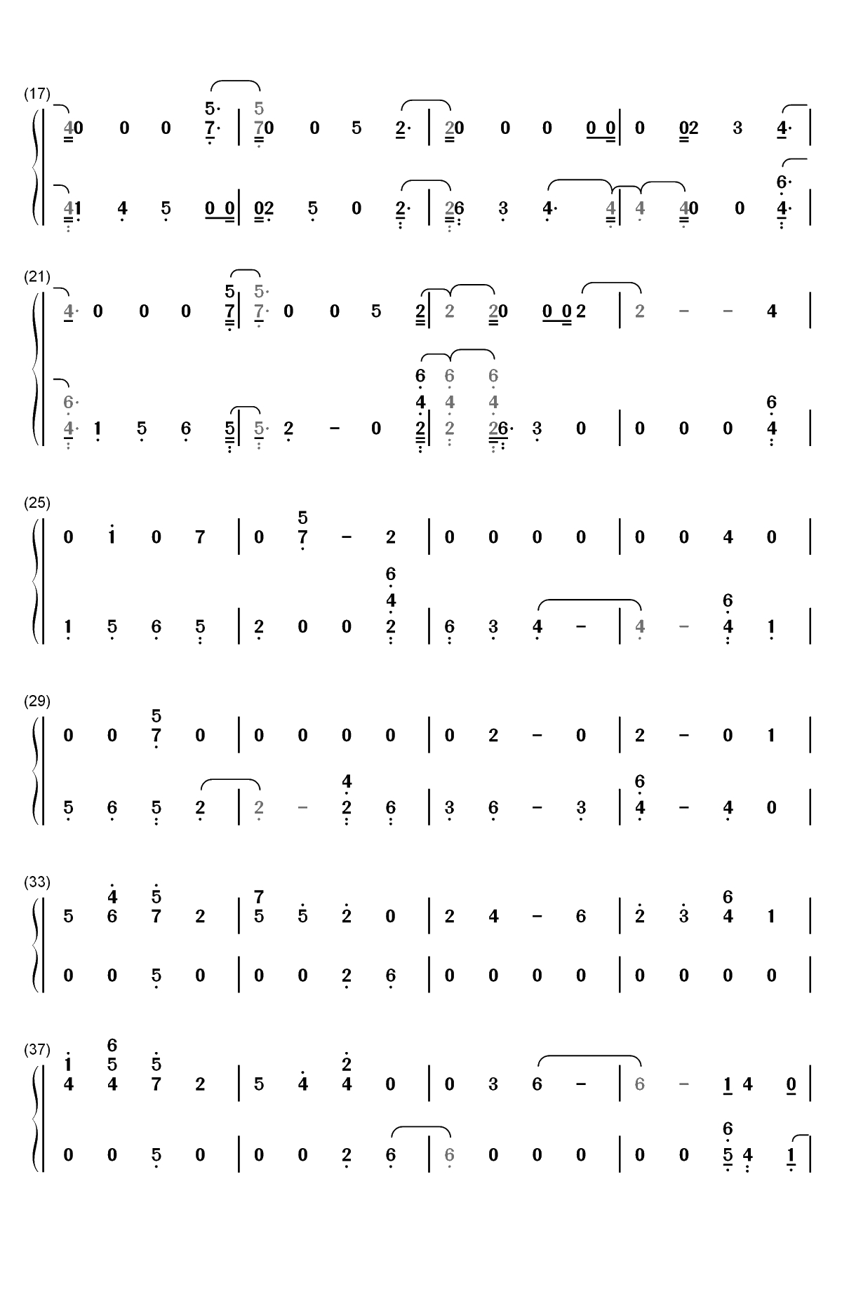 Sour Diesel-ZAYN双手简谱预览2