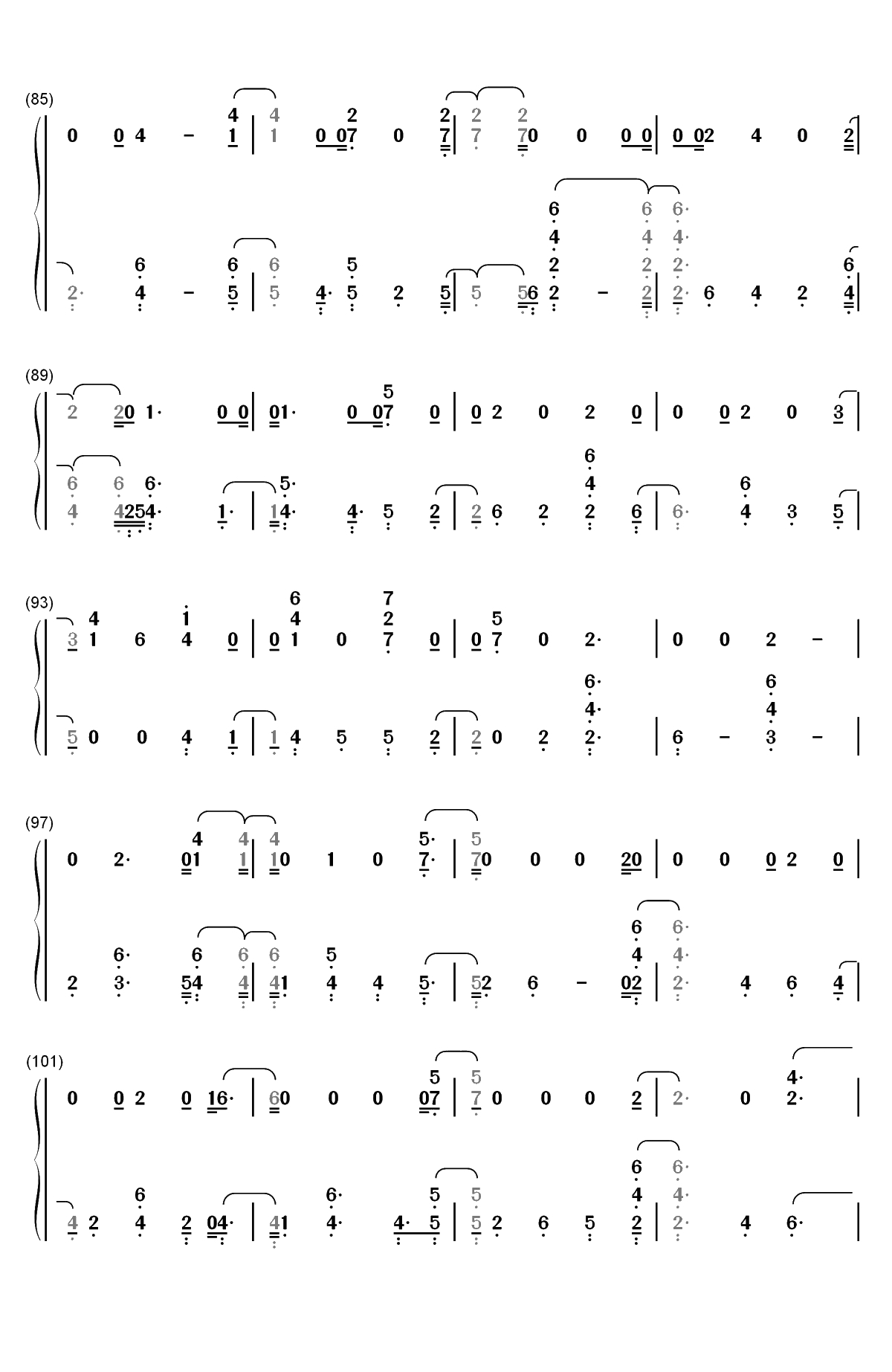 Sour Diesel-ZAYN双手简谱预览5