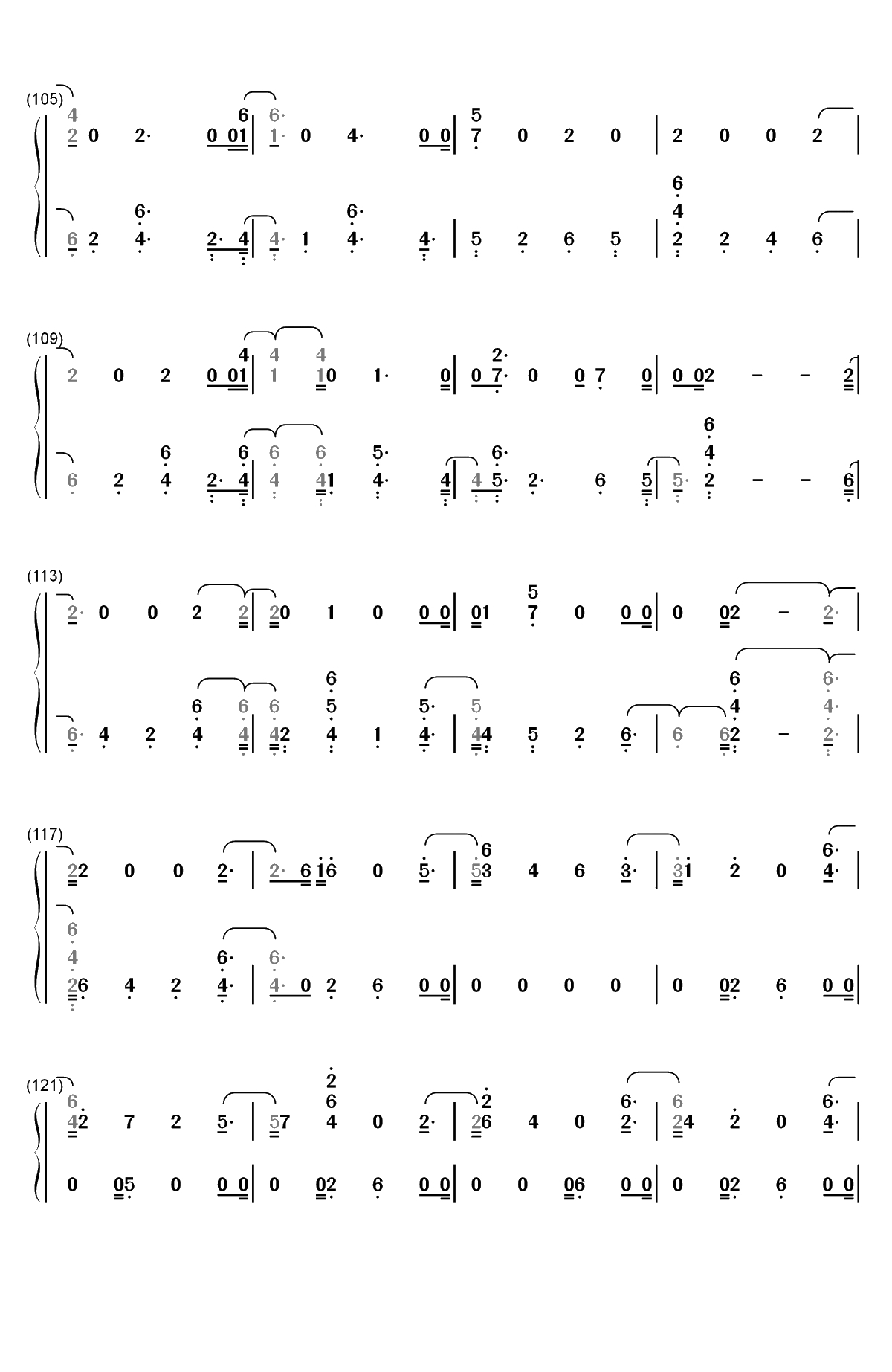 Sour Diesel-ZAYN双手简谱预览6