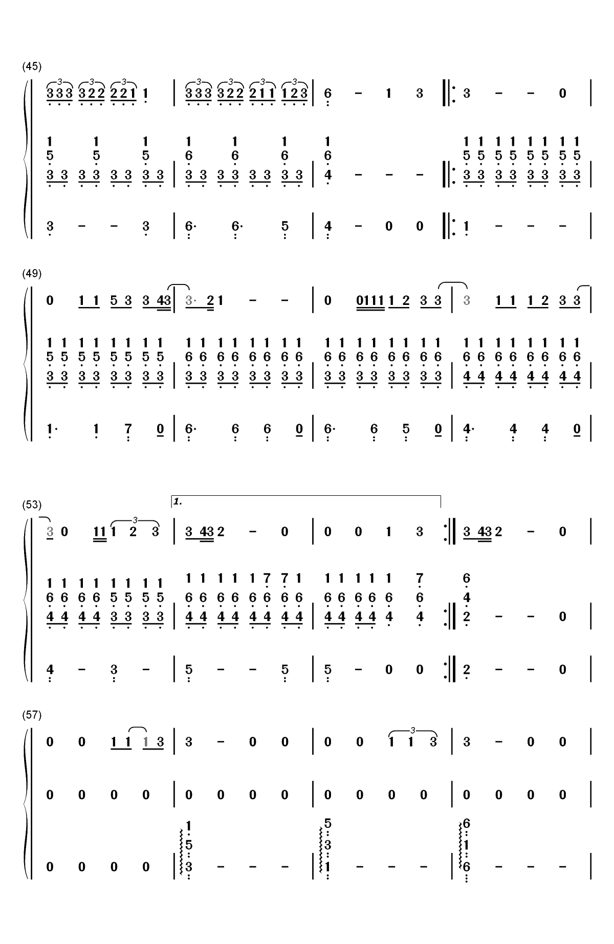 Is That Alright-一个明星的诞生OST双手简谱预览4