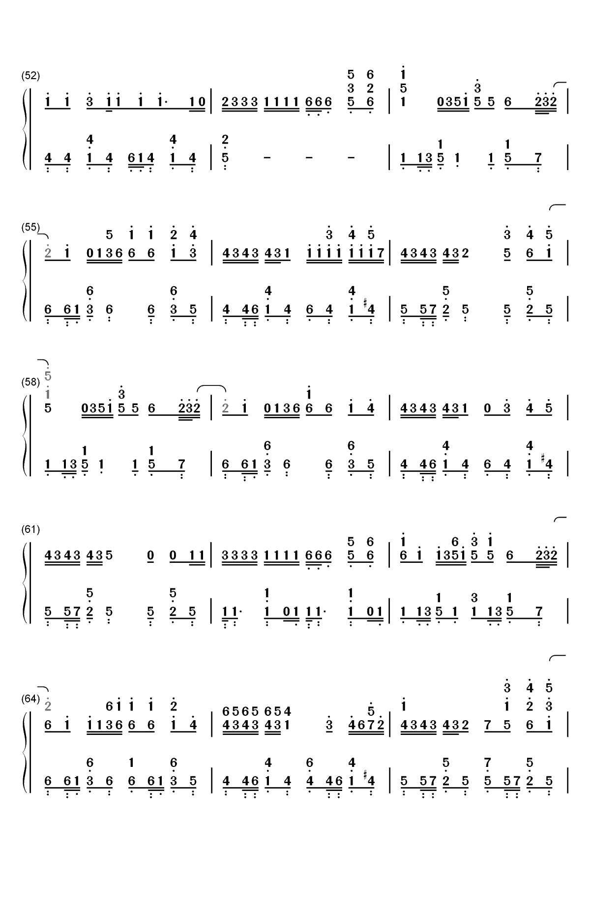 Me-Taylor Swift和Brendon Urie双手简谱预览4