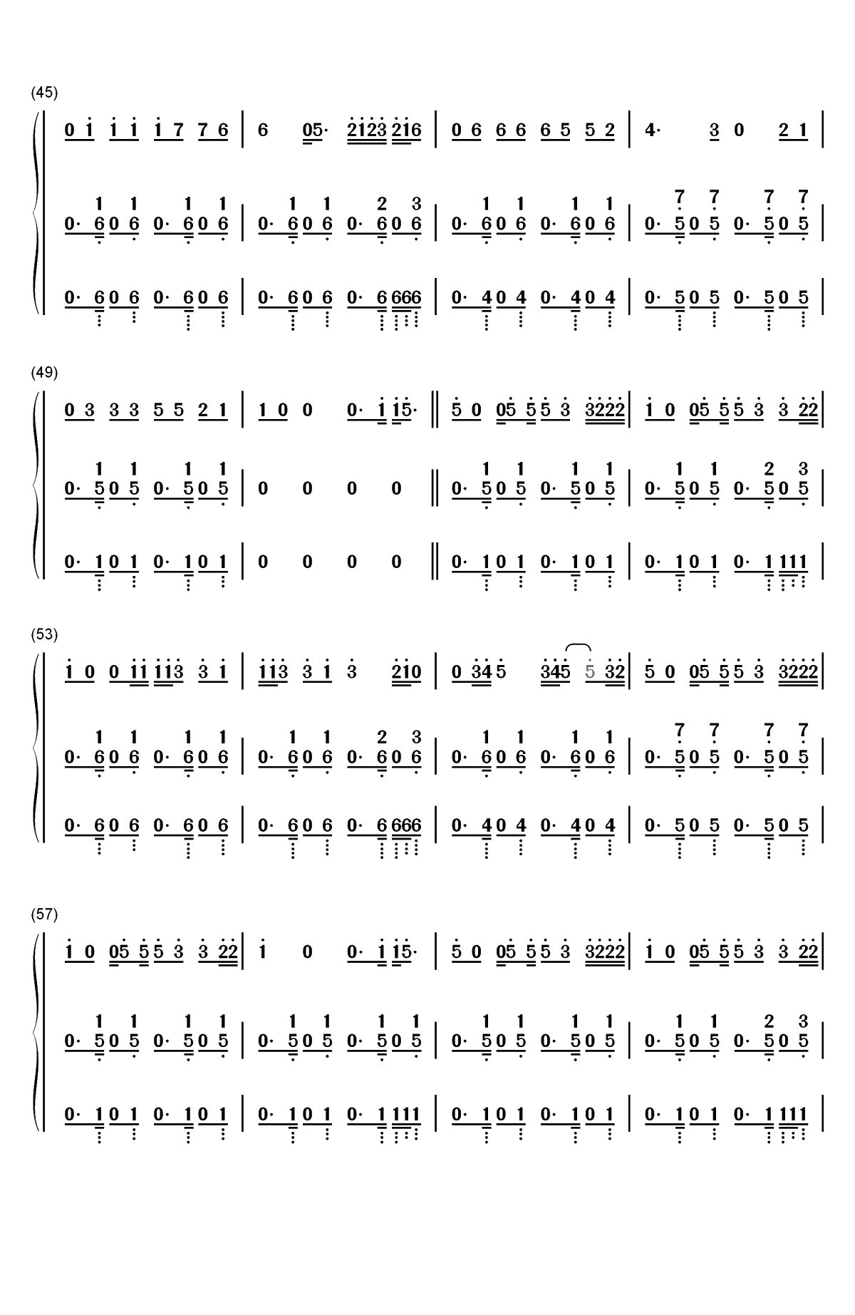 I Dont Care-Ed Sheeran和Justin Bieber双手简谱预览4