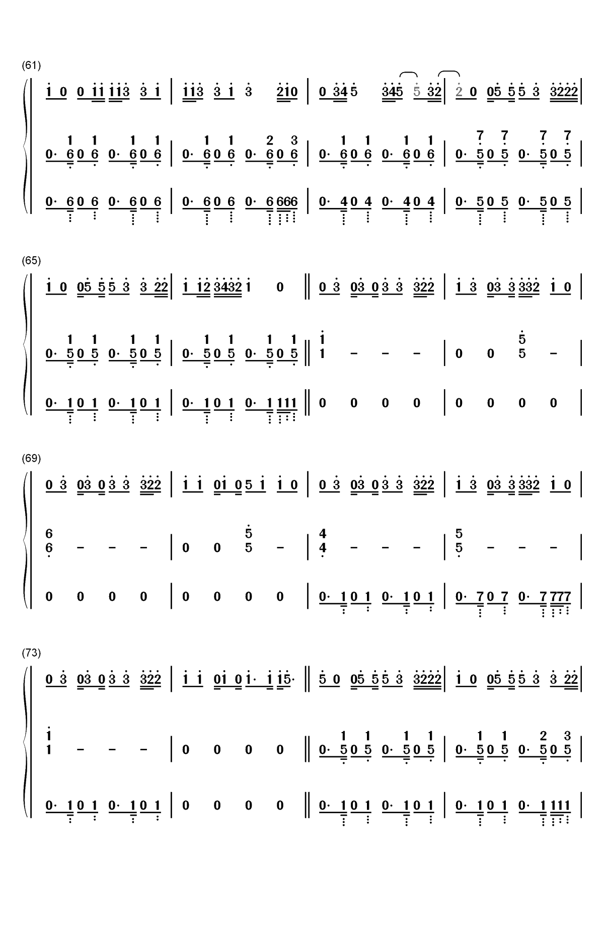 I Dont Care-Ed Sheeran和Justin Bieber双手简谱预览5