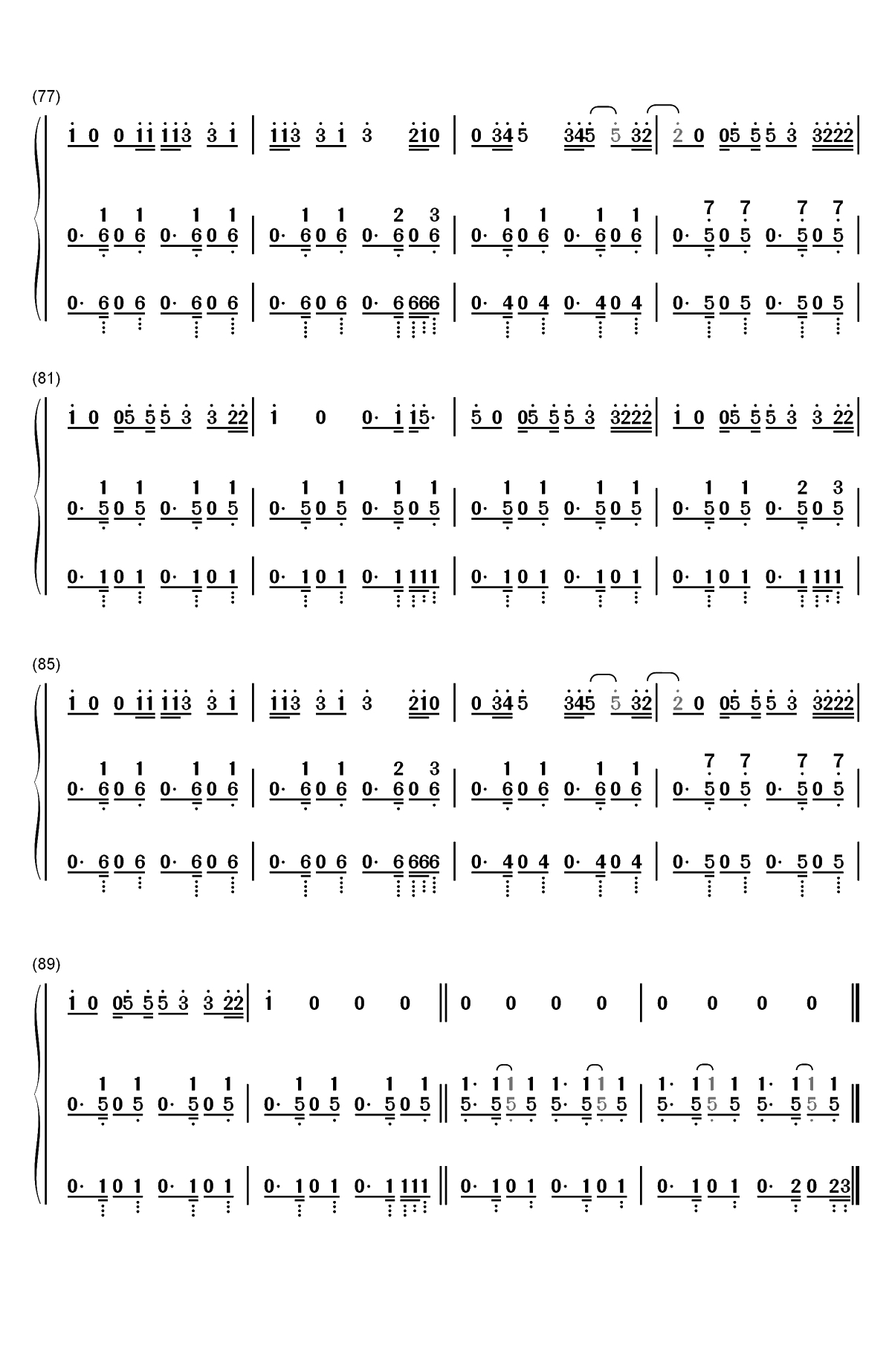 I Dont Care-Ed Sheeran和Justin Bieber双手简谱预览6