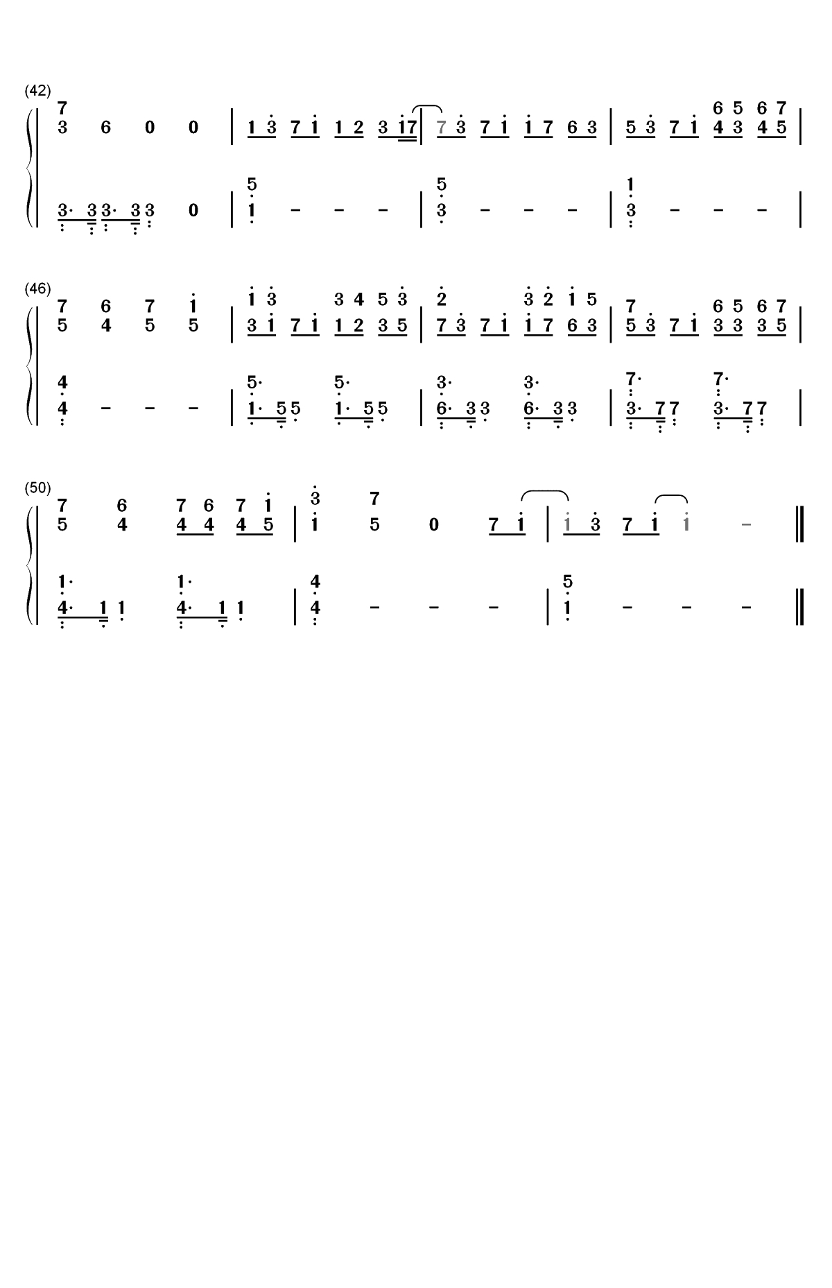 Sister-2019年欧洲歌唱大赛双手简谱预览3