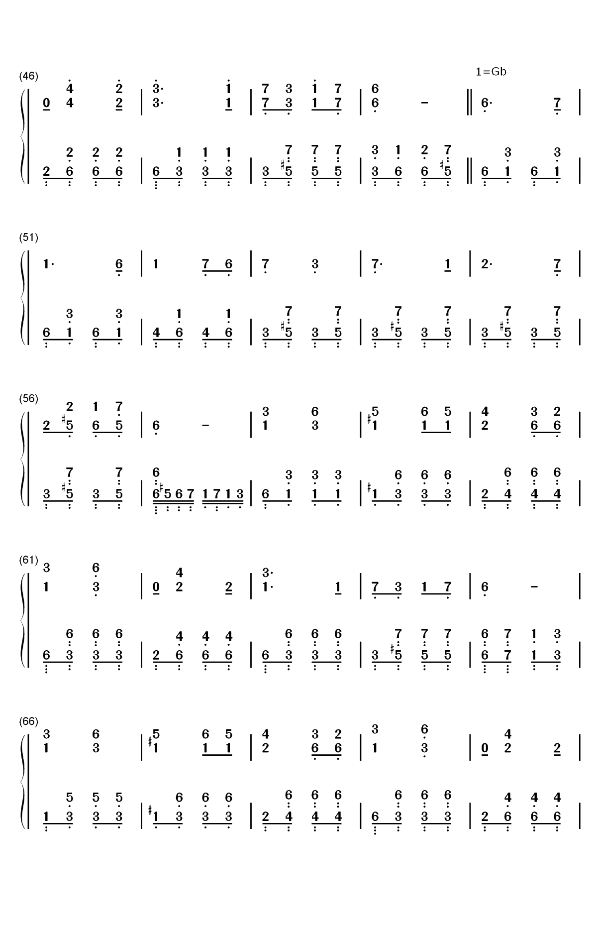 喀秋莎-完整版双手简谱预览3