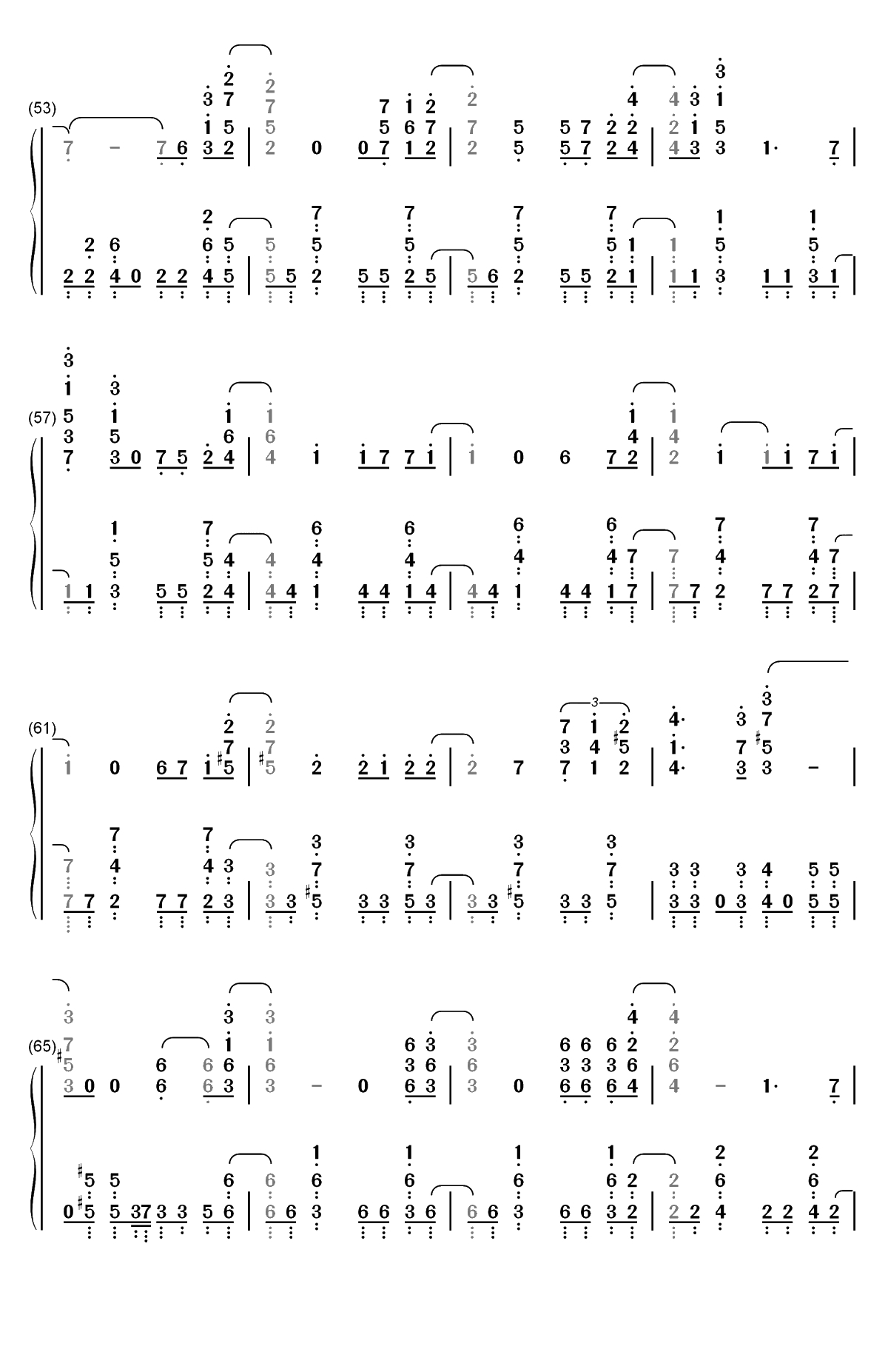 Connected-COP CRAFT ED双手简谱预览4