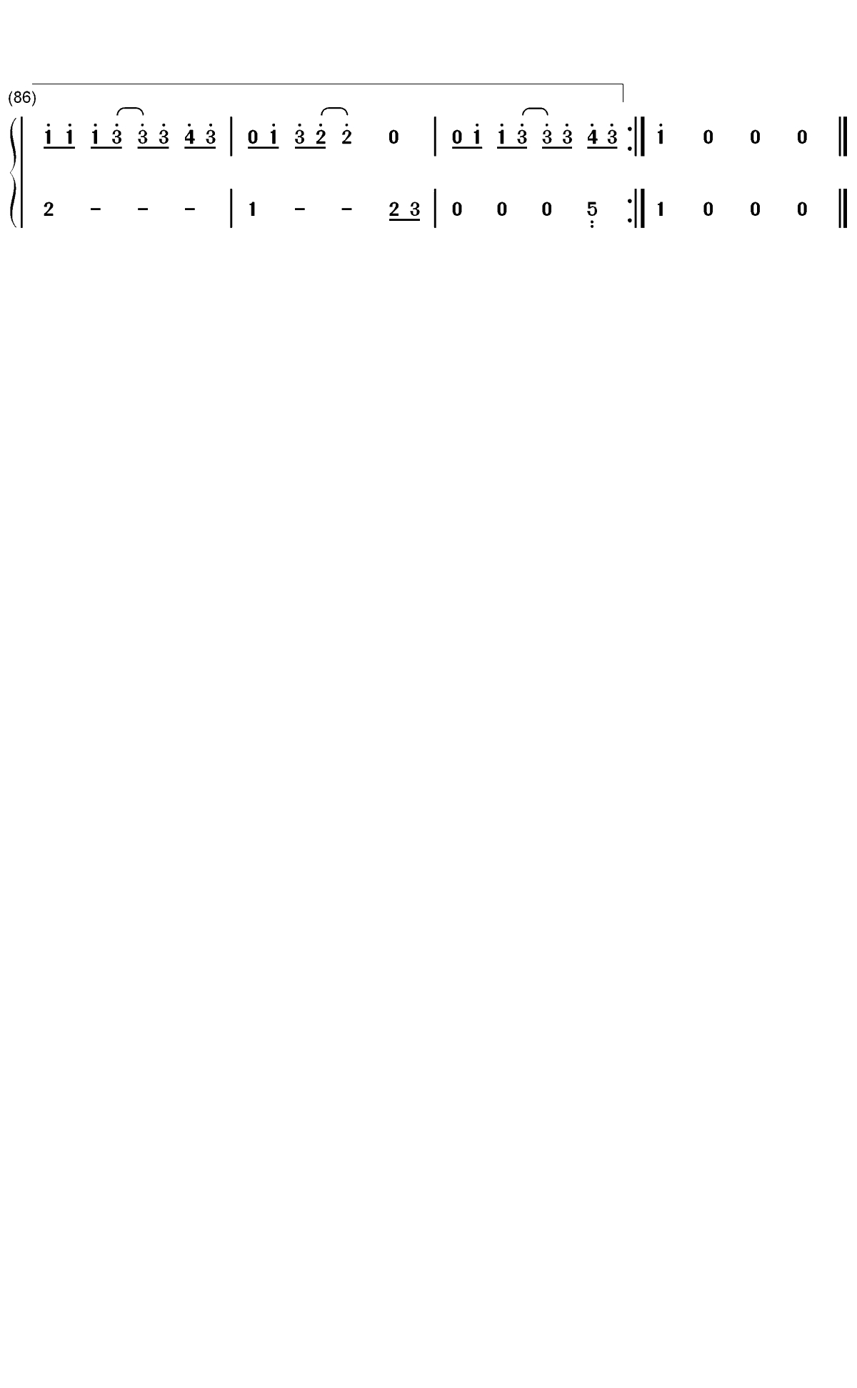 Circles-Post Malone双手简谱预览4