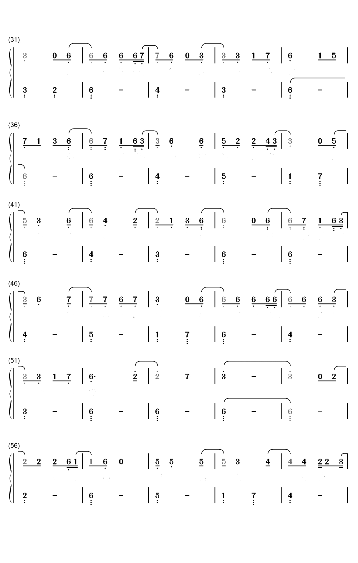 春天的17个瞬间-徐大乐双手简谱预览2