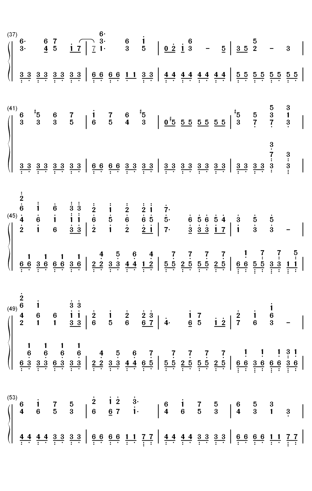 Mad Head Love-米津玄师双手简谱预览3