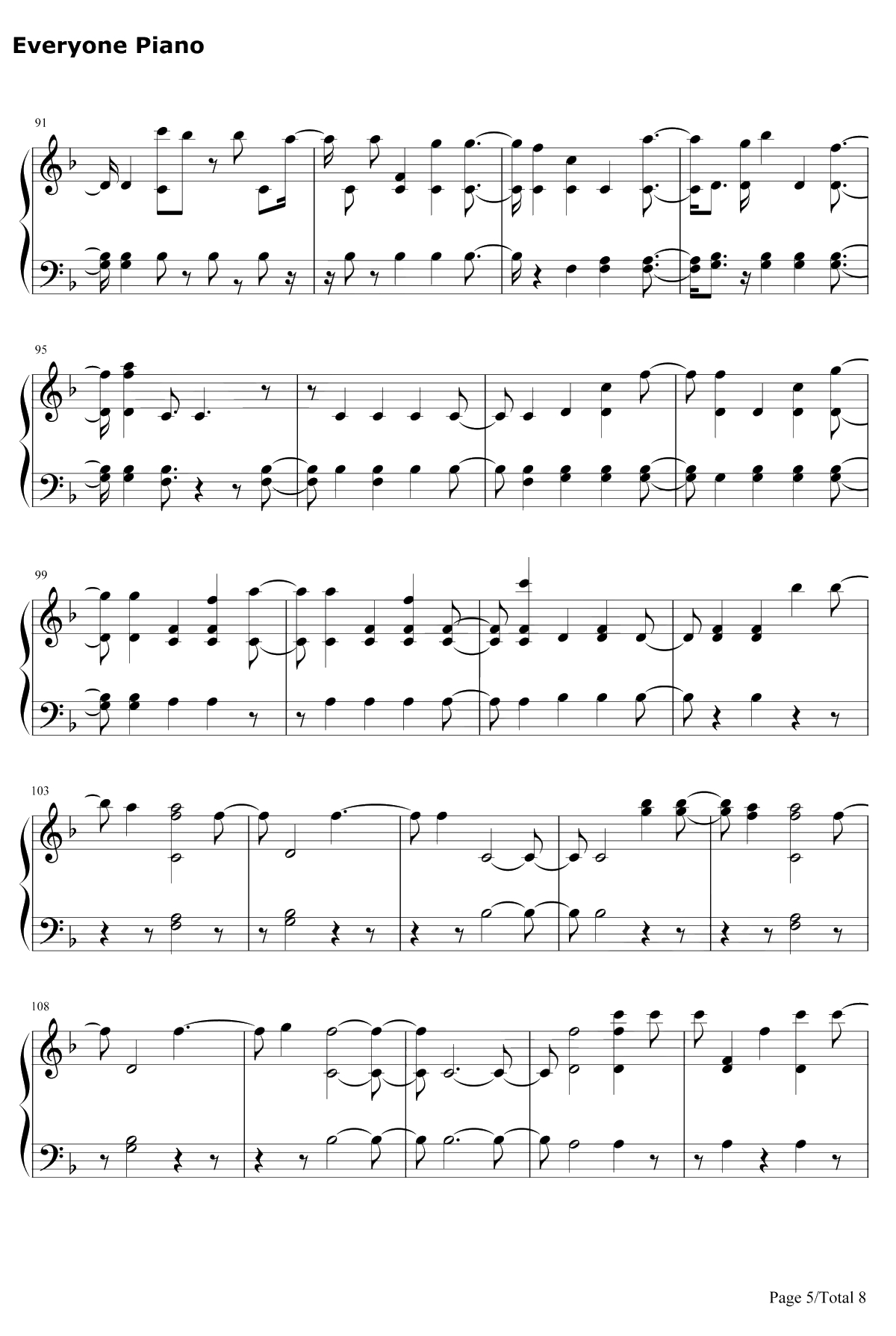 Stand钢琴谱-GeorgeS.Clinton-僵尸高校OST5