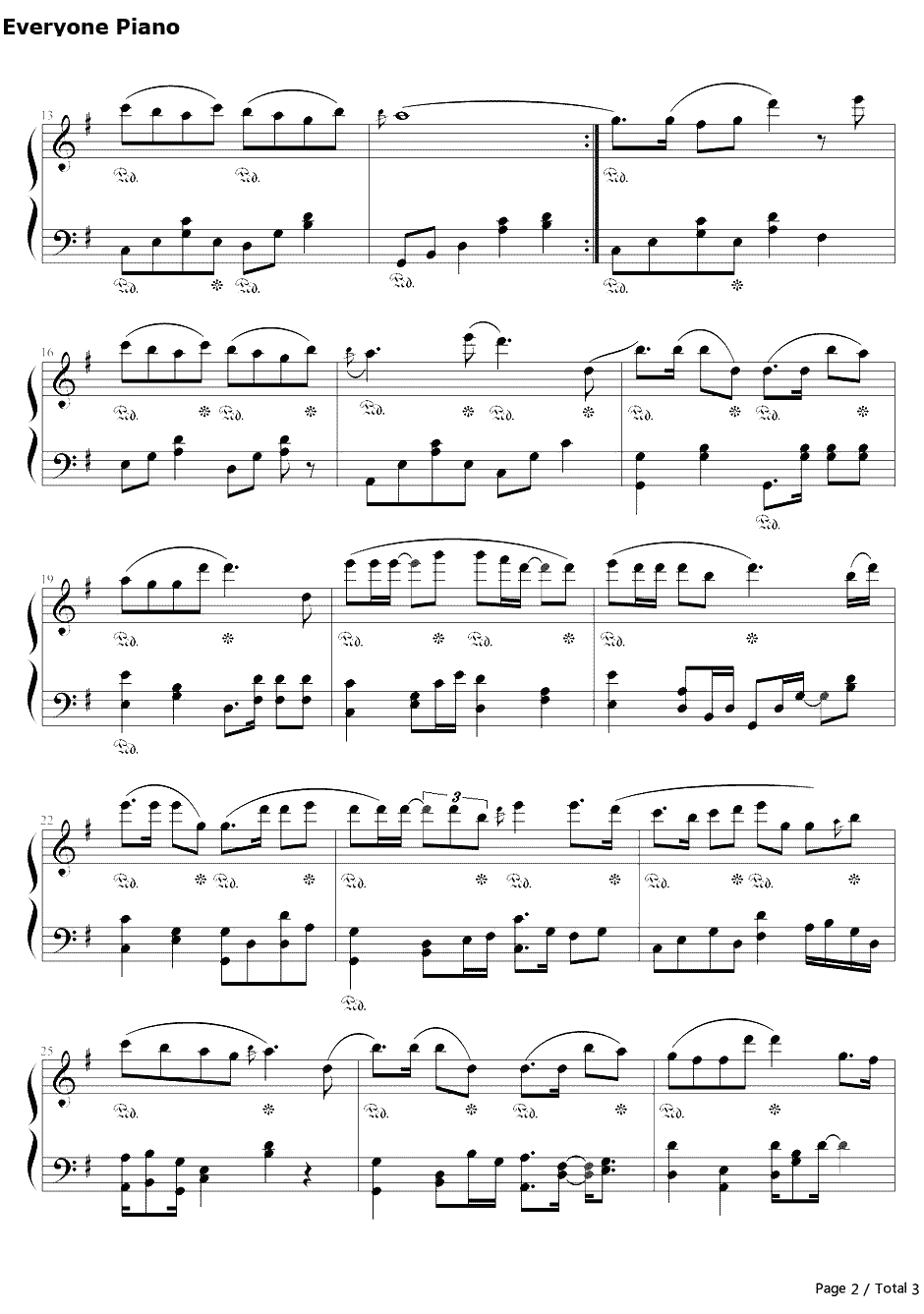 做你的男人钢琴谱-张信哲2