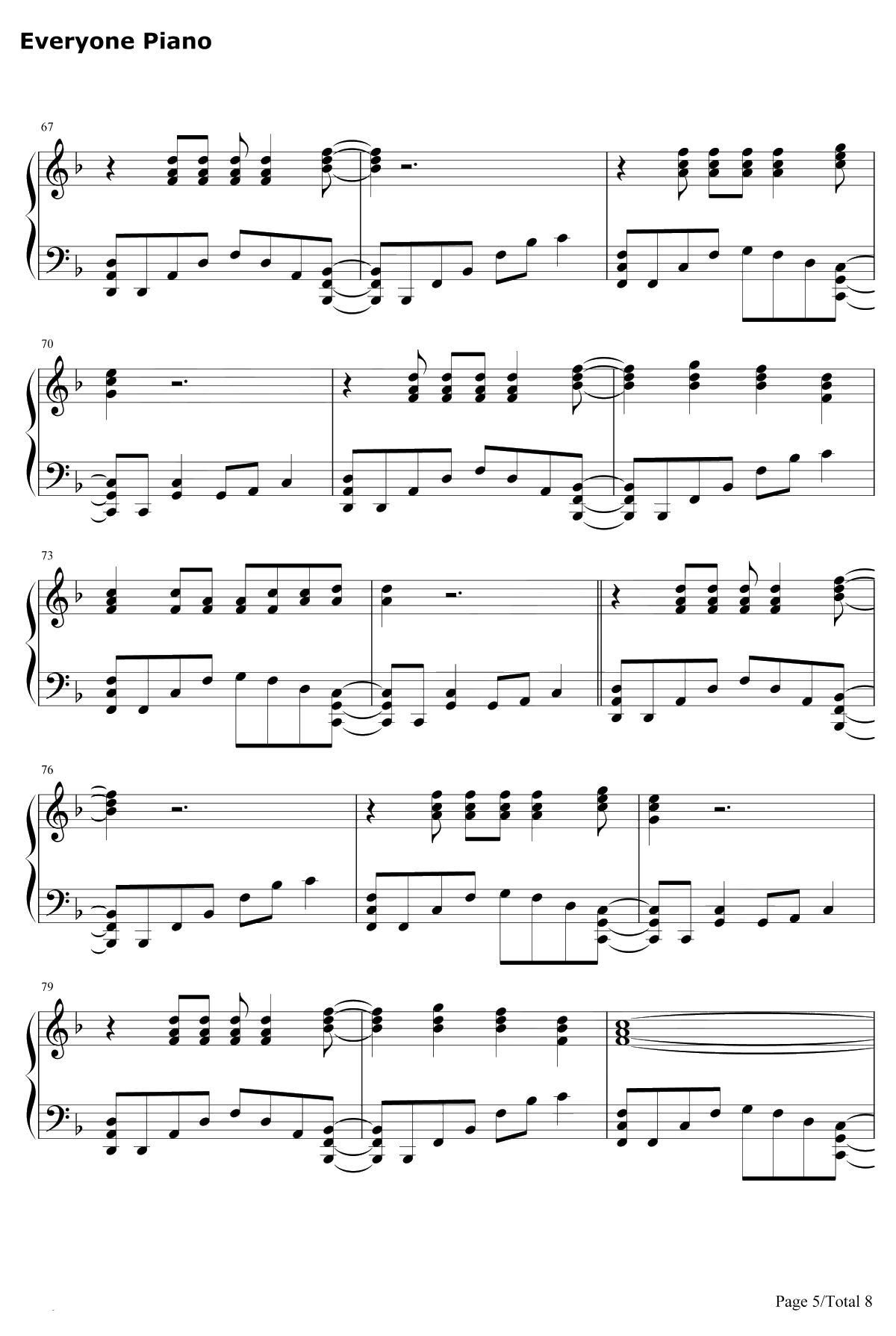 Square Hammer钢琴谱-Ghost5