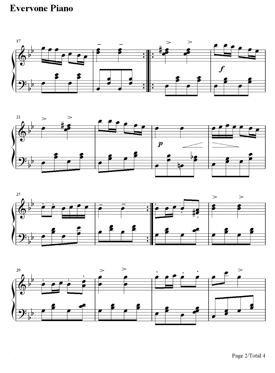 麦兜的故事主题曲钢琴谱-何崇志2