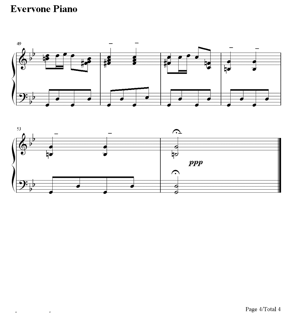 麦兜的故事主题曲钢琴谱-何崇志4