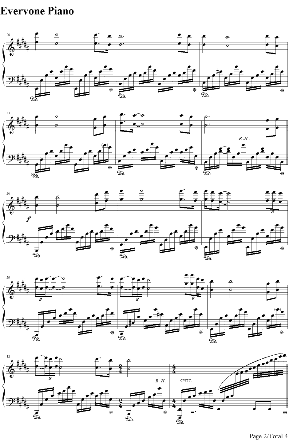 Sailing钢琴谱-RodStewart2