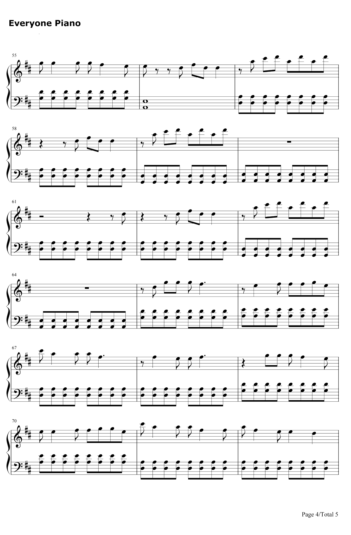 Cool钢琴谱-GwenStefani4