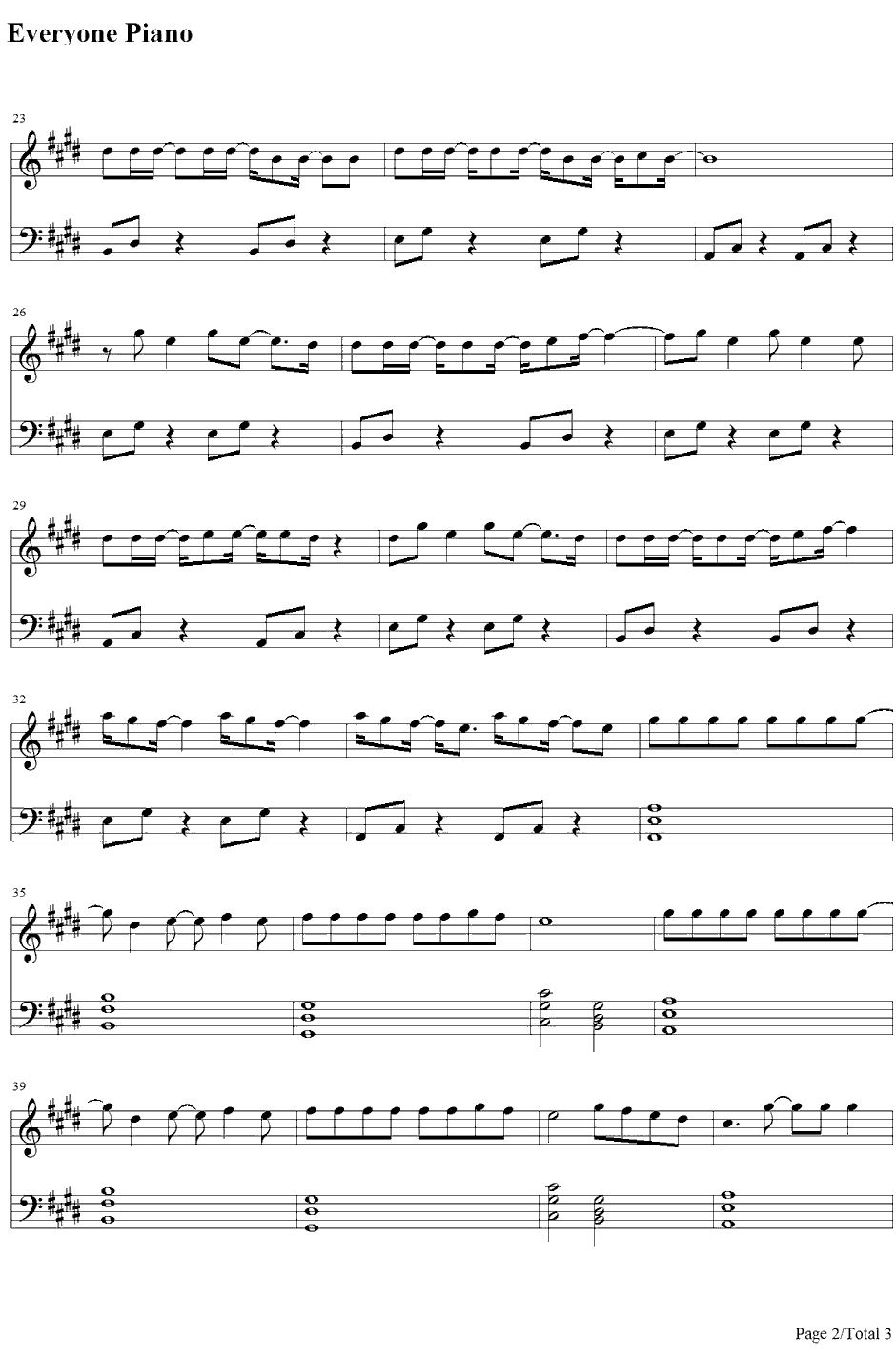 Can We Dance钢琴谱-TheVamps2