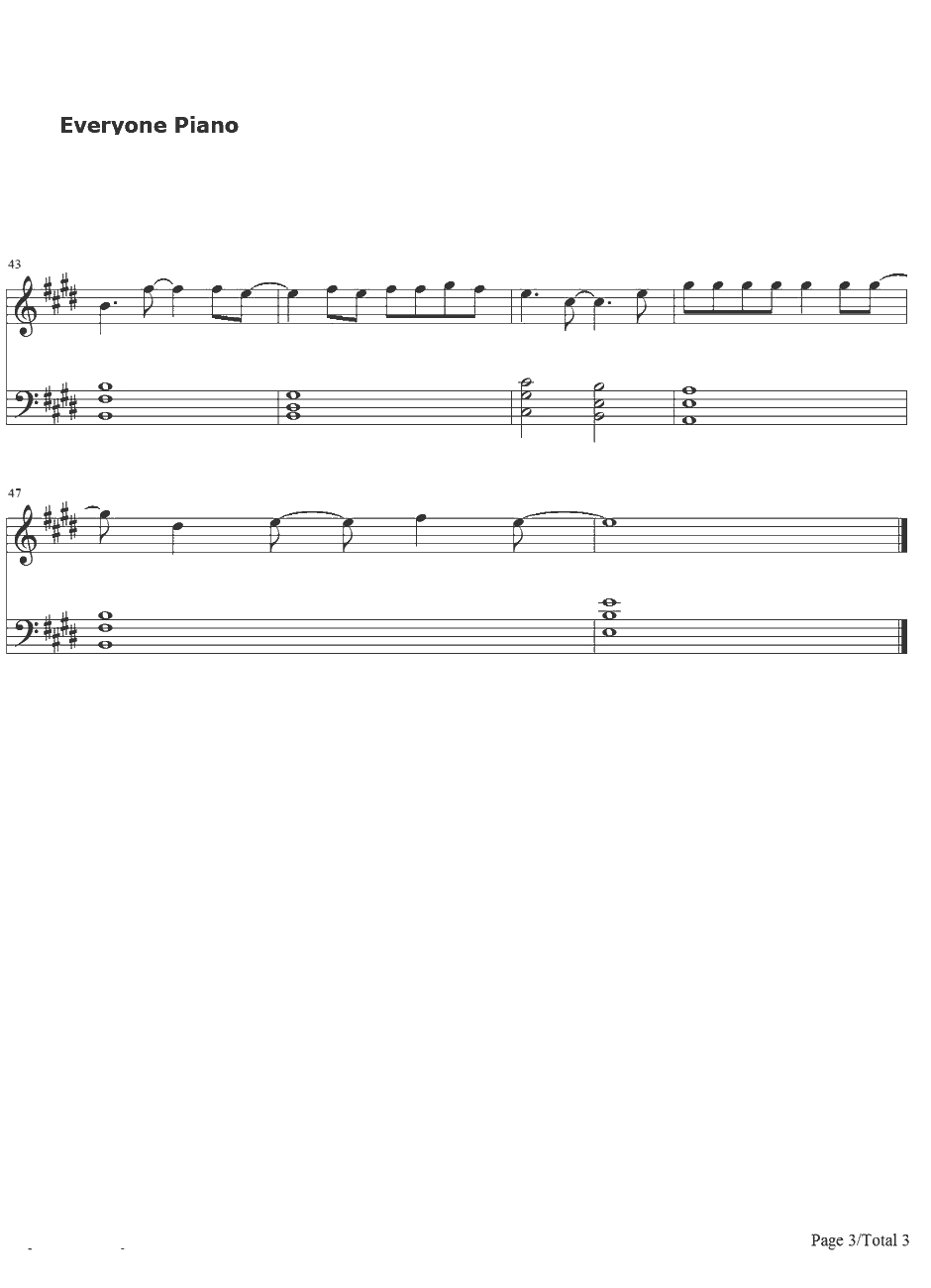 Can We Dance钢琴谱-TheVamps3