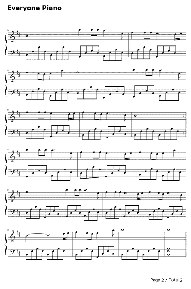 冬季到台北来看雨钢琴谱-孟庭苇-冬季到台北来看雨2