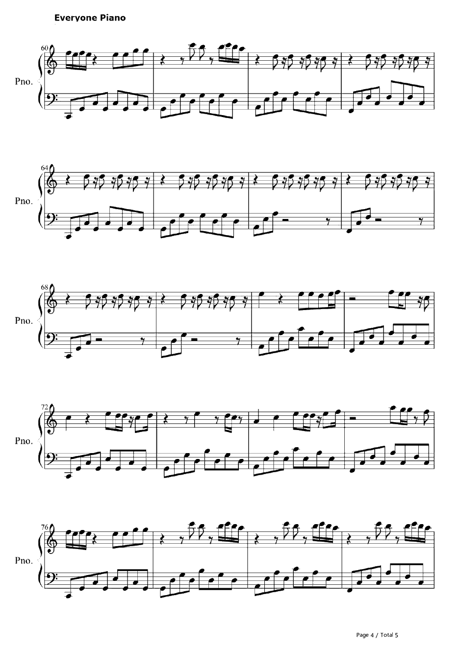 Writ tenin the Stars钢琴谱-TinieTempah4