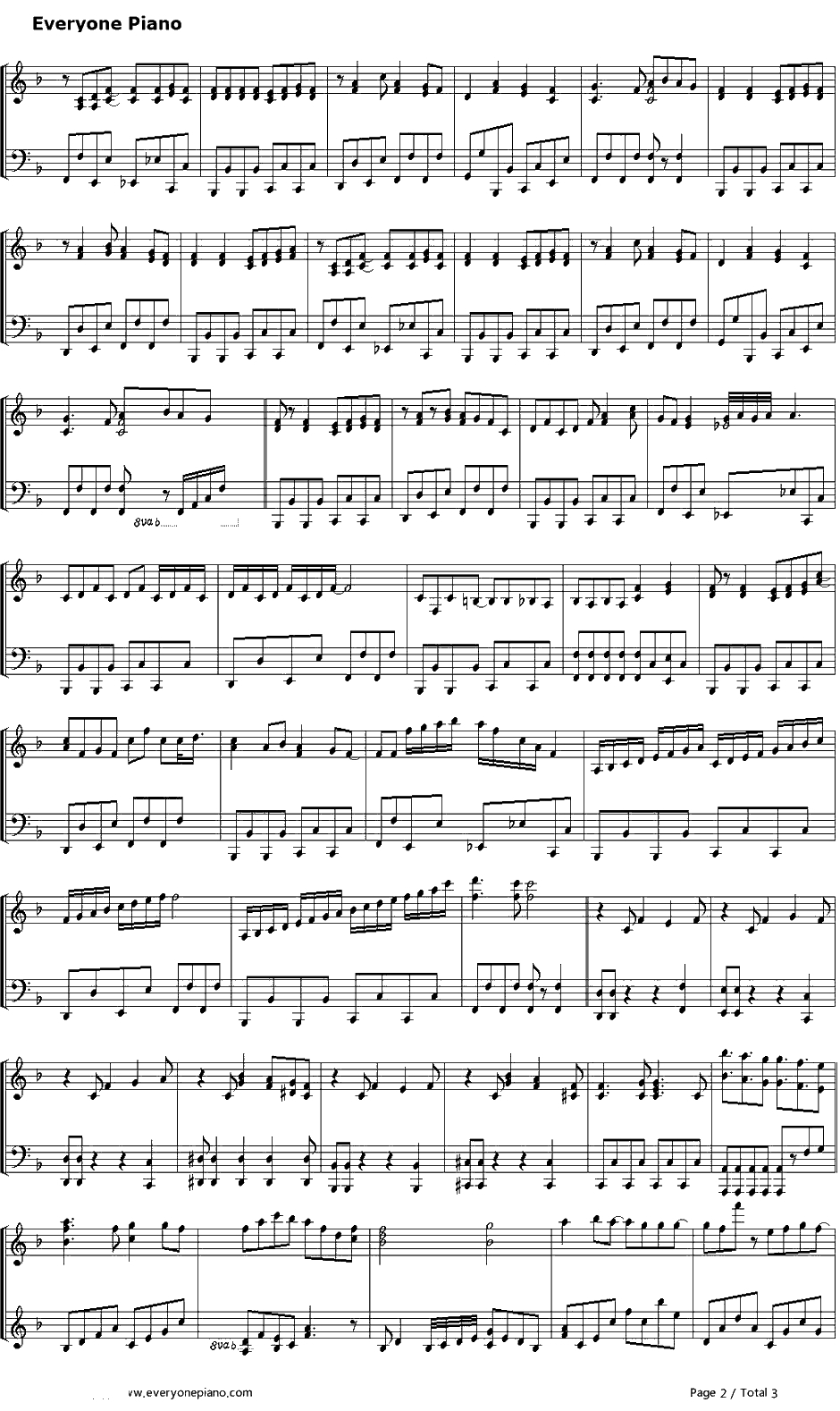 メランコリック钢琴谱-镜音リン2