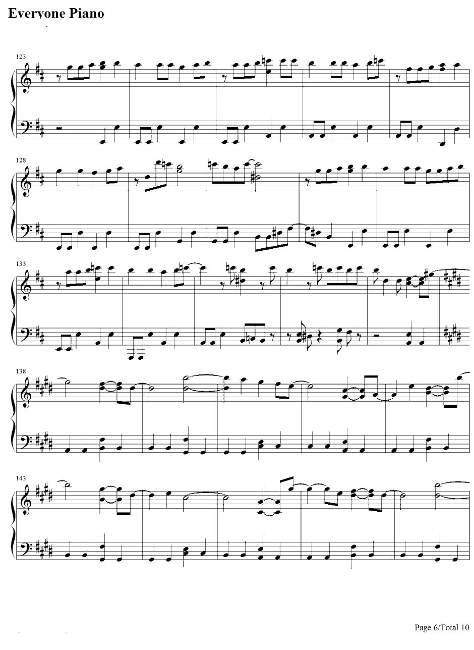 Z女战争钢琴谱-ももいろクローバーZ桃色幸运草Z-ももいろクローバーZ6