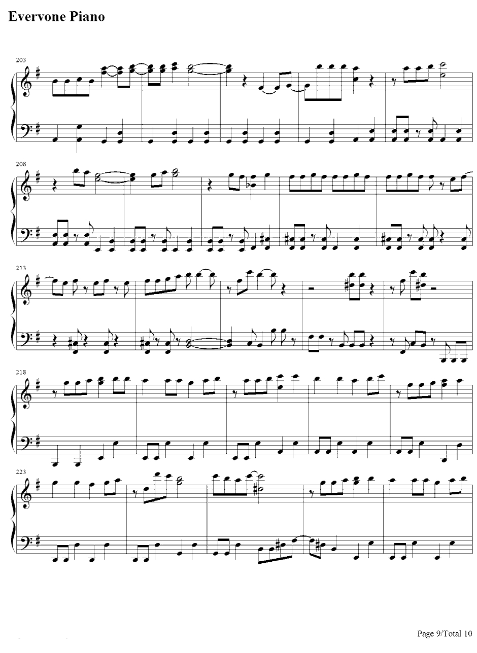 Z女战争钢琴谱-ももいろクローバーZ桃色幸运草Z-ももいろクローバーZ9