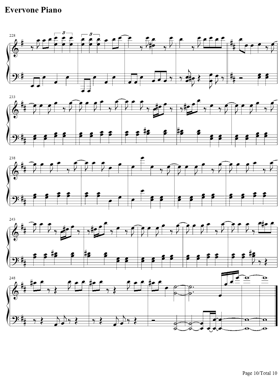 Z女战争钢琴谱-ももいろクローバーZ桃色幸运草Z-ももいろクローバーZ10