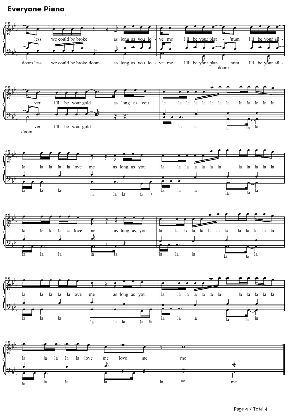 As Long as You Love Me钢琴谱-JustinBieber4