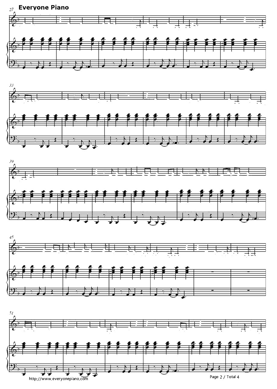 Back to Black钢琴谱-AmyWinehouse2