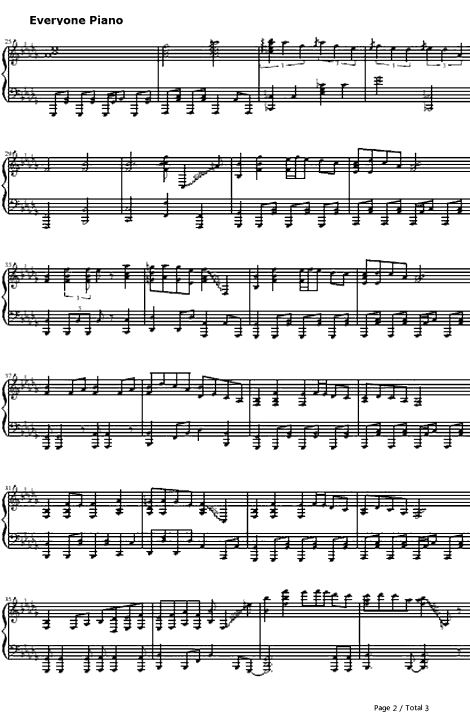 敵艦隊、見ゆ!钢琴谱-艦これ-舰队Collection-舰Colle-BGM2