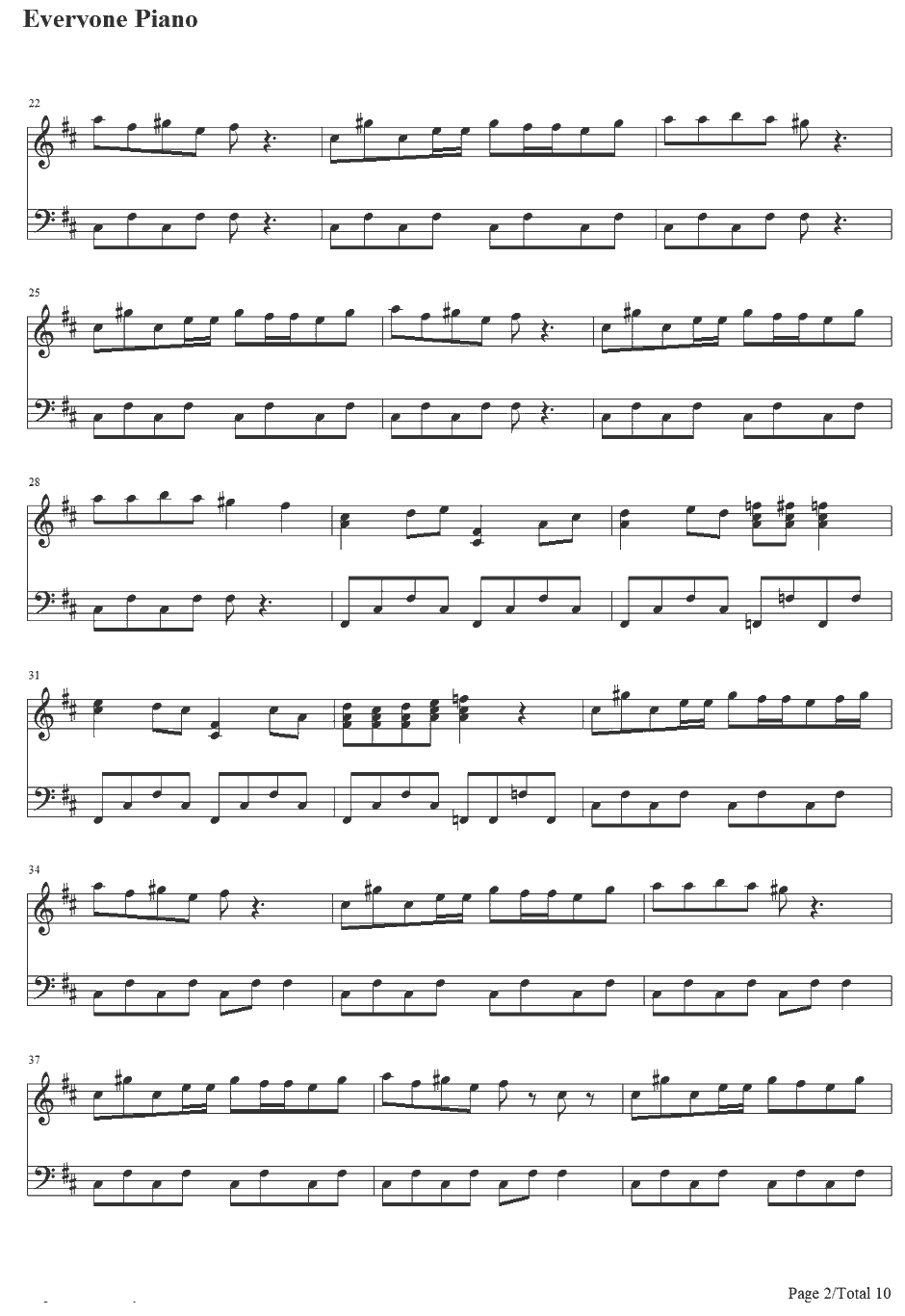 茶番カプリシオ钢琴谱-MEIKO、KAITO、初音ミク、镜音りん、镜音レン、神威がくぼ、巡音ルカ、GUMI-VOCALOID×82