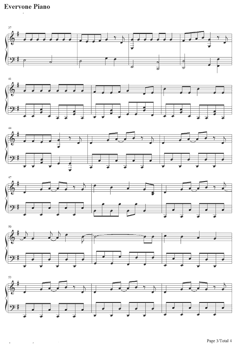 相爱性理论钢琴谱-初音ミク-DECO*273