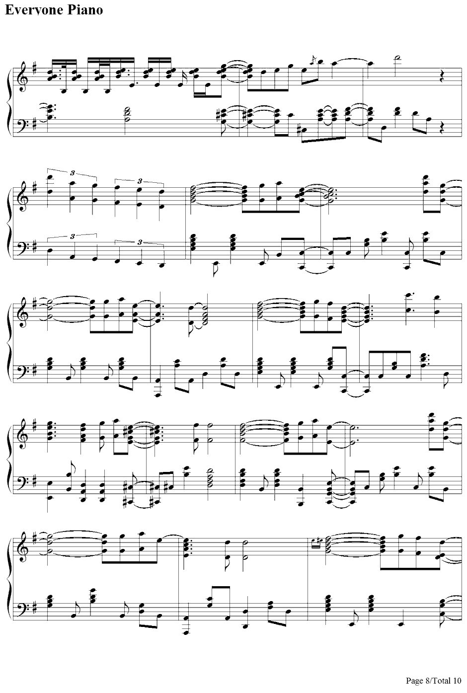 メグメル钢琴谱-riya-CLANNADOP8