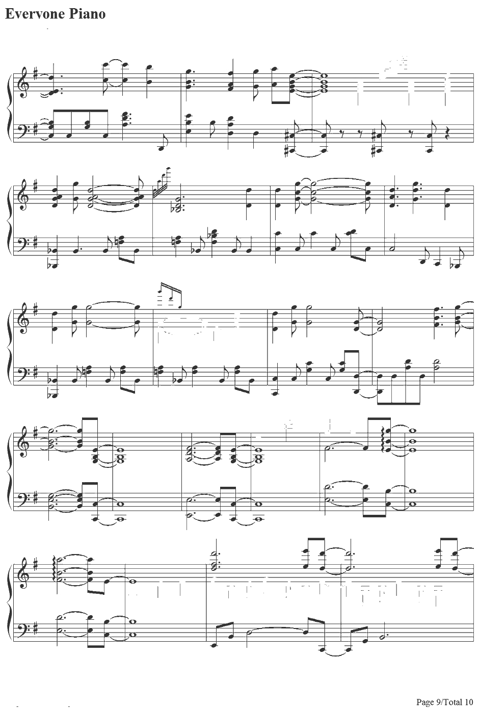 メグメル钢琴谱-riya-CLANNADOP9