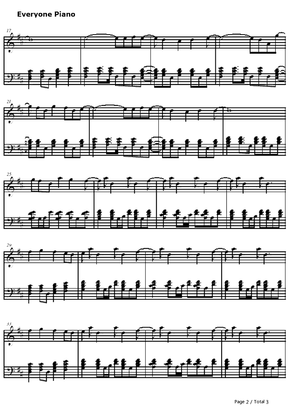 Let Me Be With You钢琴谱-ROUNDTABLEfeaturingNino-人形电脑天使心OP2