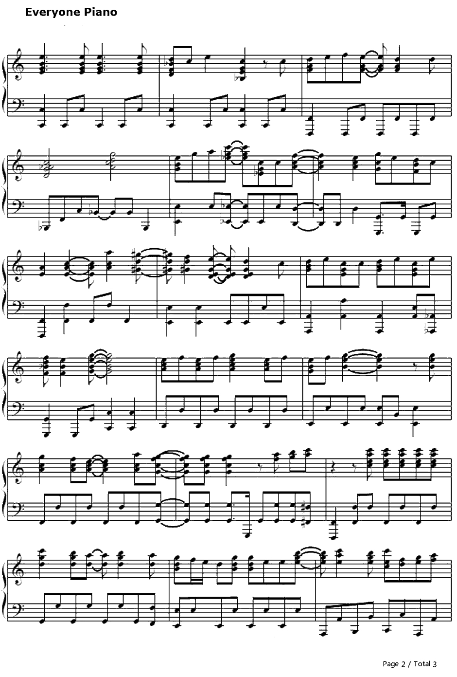 恋のオーケストラ钢琴谱-吉谷彩子-谜样女友XOP2