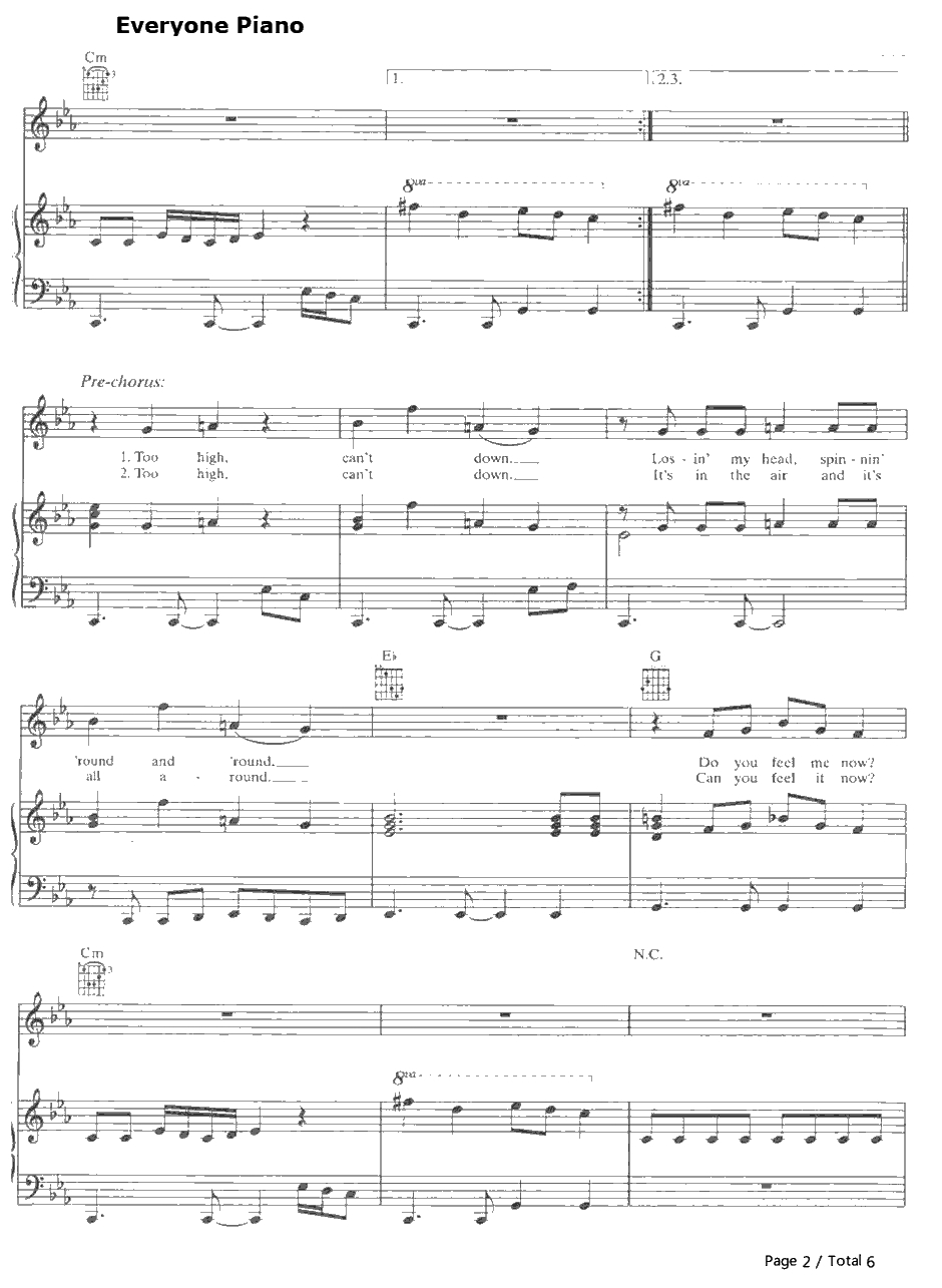 Toxic钢琴谱-BritneySpears2