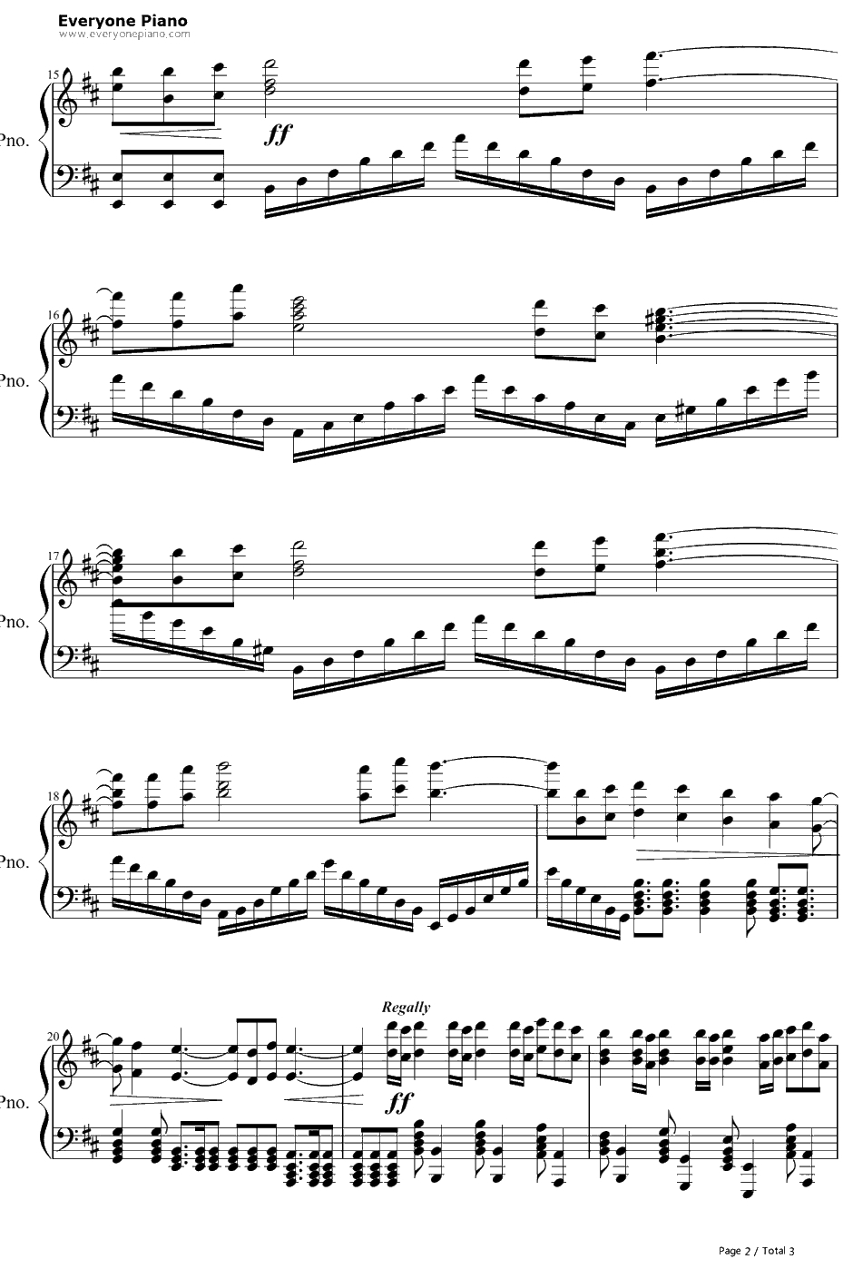 上古卷轴5:天际主题曲钢琴谱-Skyrim2