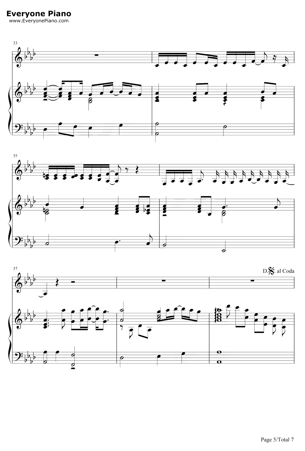 Total Eclipse of the Heart钢琴谱-BonnieTyler5