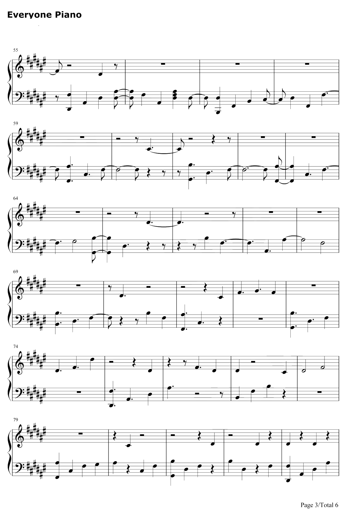 If I Get My Way钢琴谱-Little Mix3