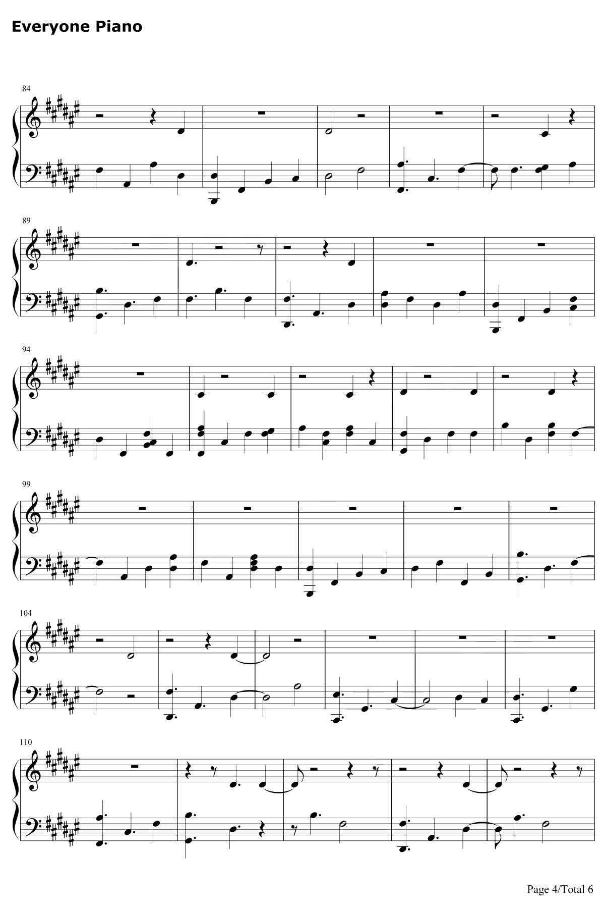 If I Get My Way钢琴谱-Little Mix4