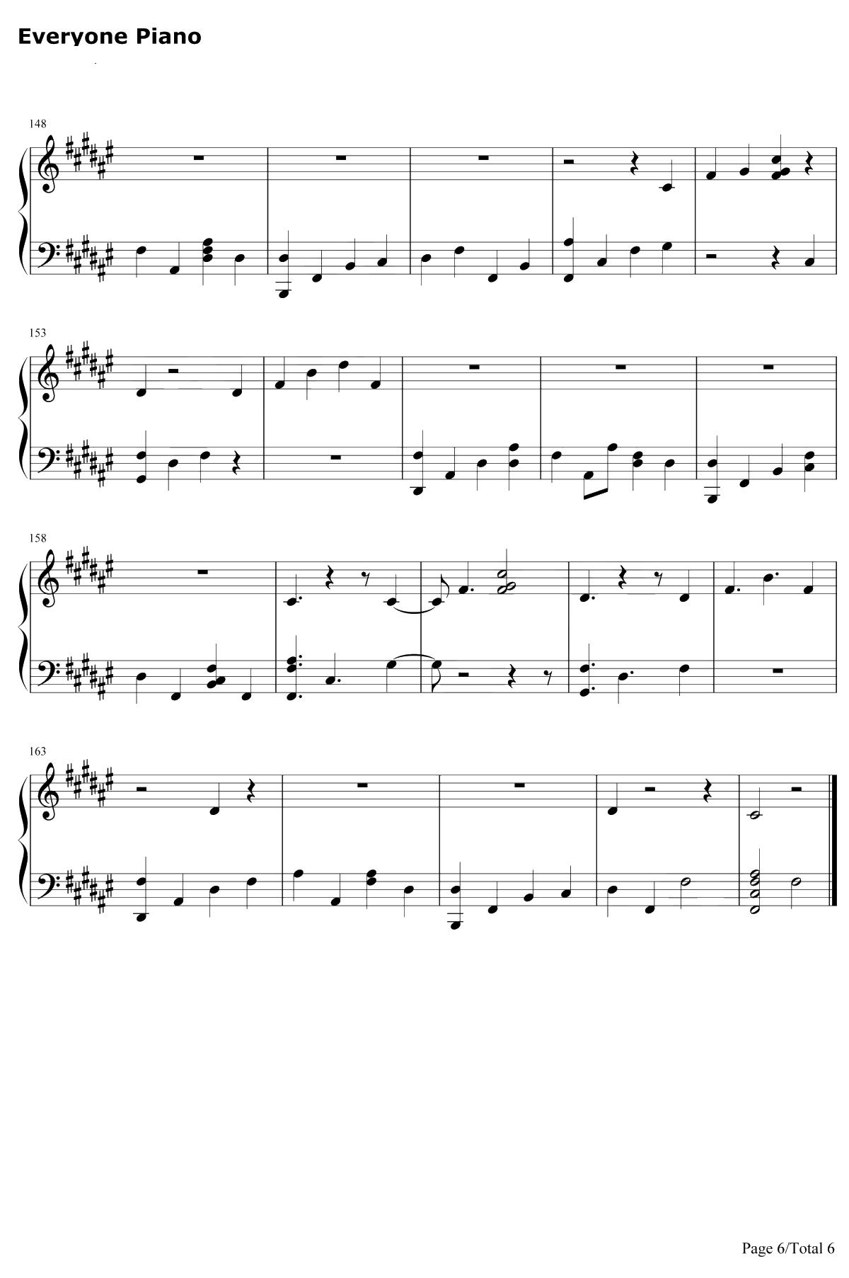 If I Get My Way钢琴谱-Little Mix6