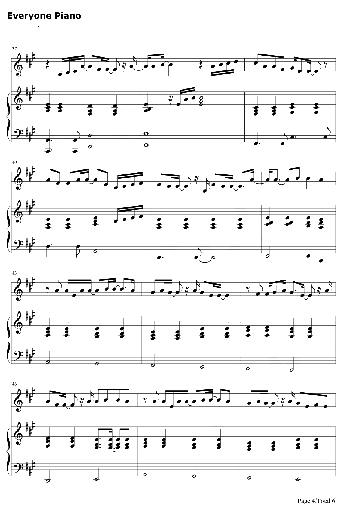 相信钢琴谱-孙燕姿4