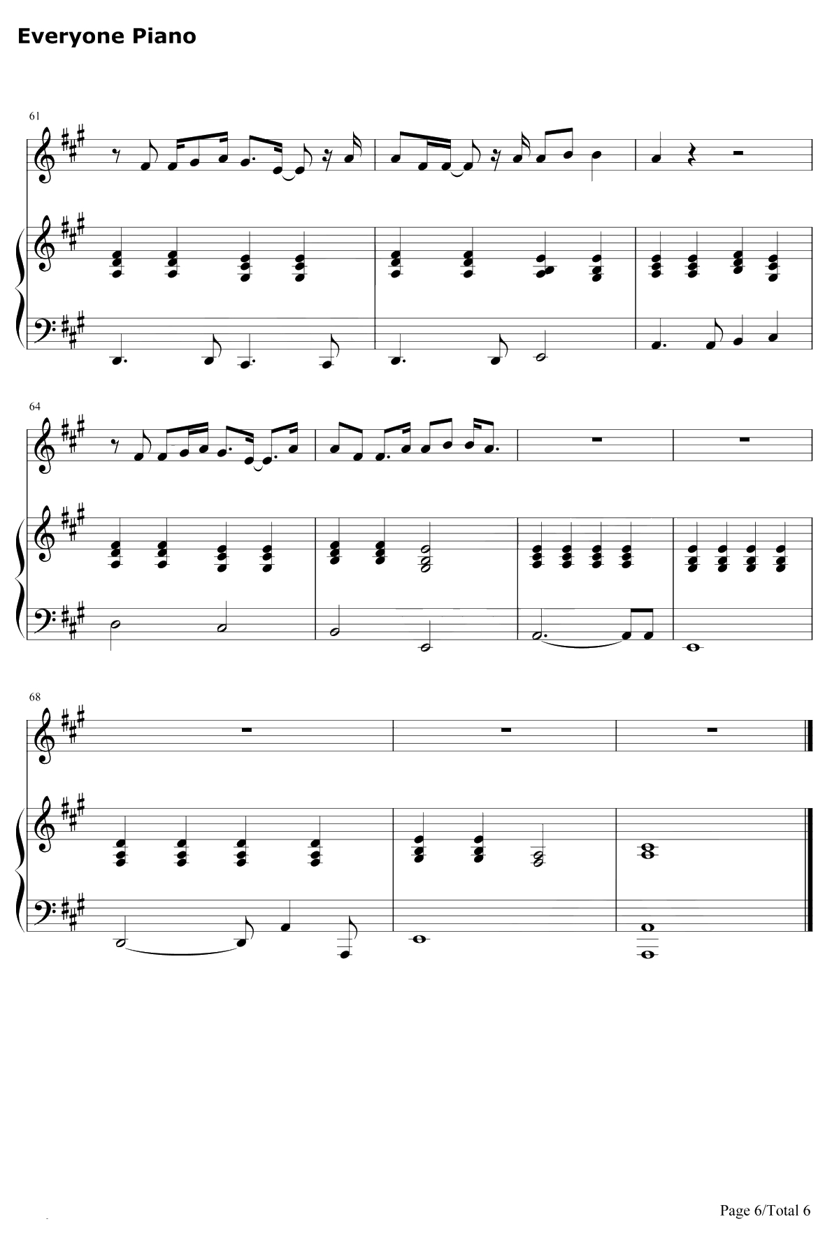 相信钢琴谱-孙燕姿6