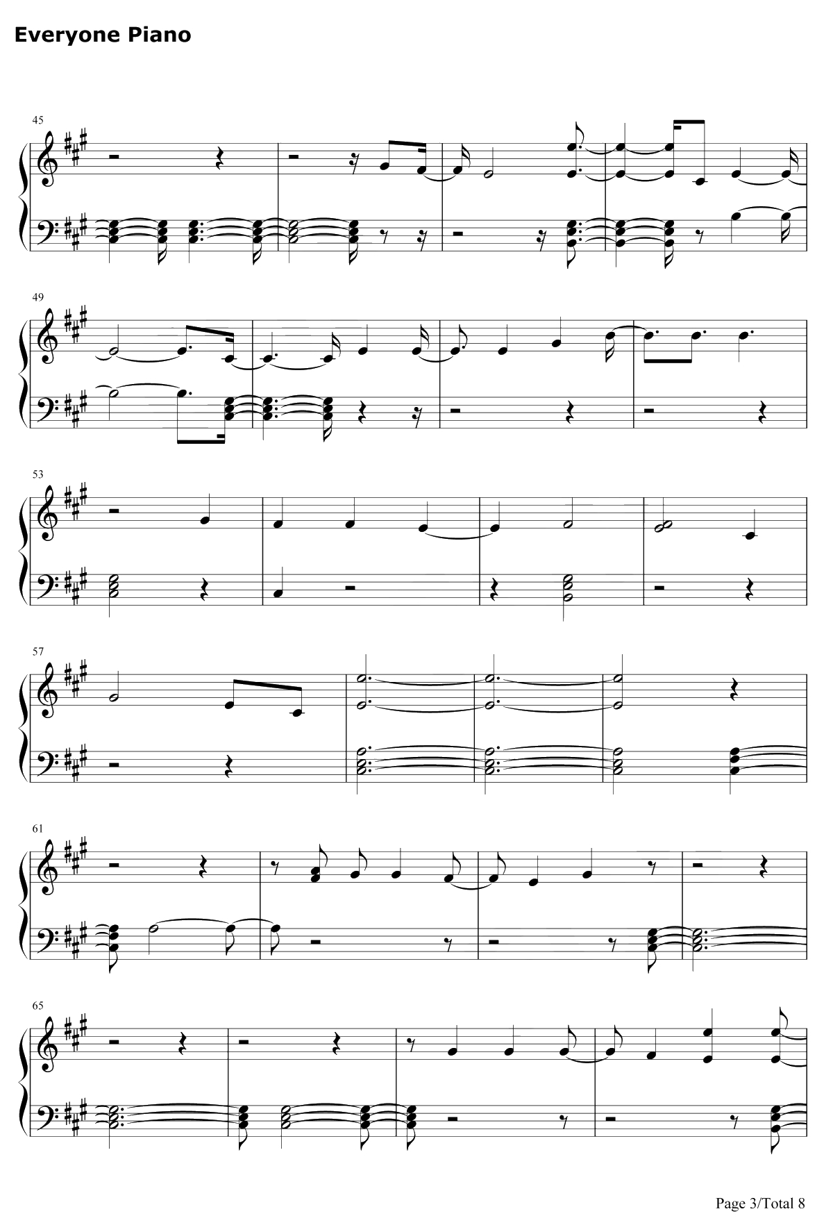 Look What I Found钢琴谱-Lady Gaga3